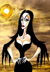 Vampira from the movie Ed Wood